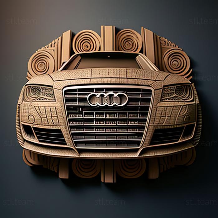 3D модель Audi S8 (STL)